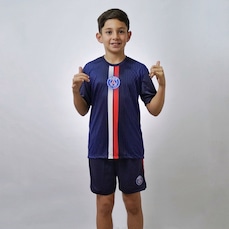 Conjunto PSG Símbolo Mini Craque - Camisa + Shorts Braziline - Infantil