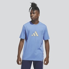 Camiseta adidas Grafica 90s 3-Bar Feminina