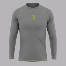 Camisa Manga Longa Do Flamengo Lodge Masculina FutFanatics
