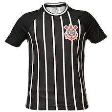 Camiseta do Corinthians Raglan Recortes Coimbra - Masculina