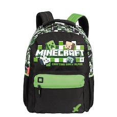 Mochila Sestini Grande Minecraft Plus 15 Anos