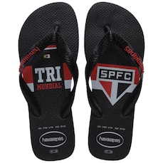 Chinelo Havaianas Top Times São Paulo Masculino