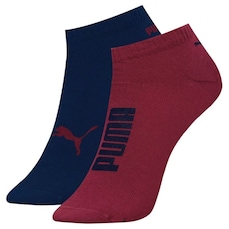 Meias Cano Curto Puma Sapatilha Esportiva Masculina - 2 pares