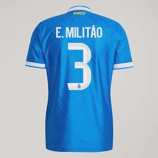 Camisa Real Madrid III 25/26 Masculina adidas Jogador 3 E. Militão