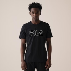 Camiseta Fila Regular Letter Outline Masculina