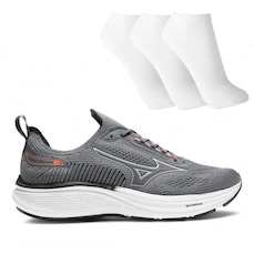 Tênis Masculino Mizuno Cool Ride 3 + 3 Pares de Meias
