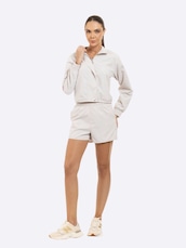 Short Corta Vento Manly Aveludado Feminino