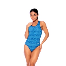 Maiô Cross Deep Map Speedo Adulto