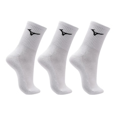 Meia Basic Mizuno Cano Médio - Unissex