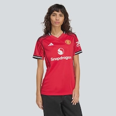 Camiseta Manchester United 25/26 Home adidas Feminina