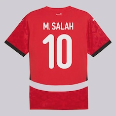 Camiseta Egito I 25/26 Masculina Puma 10 M. Salah Masculina