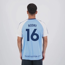 Camiseta Manchester City Rodri 16 Ultimato Masculina FutFanatics