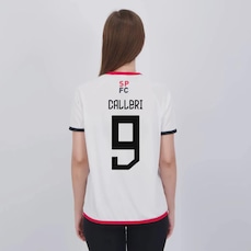 Camiseta São Paulo Calleri 9 Radix Feminina FutFanatics
