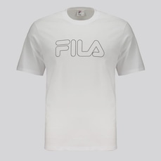 Camiseta Fila Regular Letter Outline Masculina