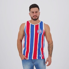 Camiseta Regata Bahia Retrô 1988 Masculina FutFanatics