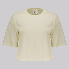 Camiseta Cropped Fila Comfort Classic Feminino