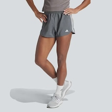 Short adidas Pacer 3 Listras Intensity Feminino