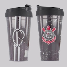 Kit Corinthians 2 Copos de Viagem 550ML