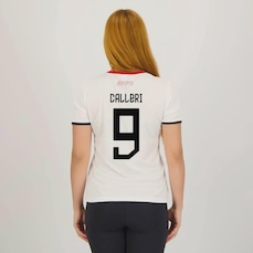 Camisa Do São Paulo Calleri 9 Stencil Feminina
