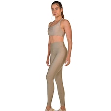Calça Alto Giro Legging Eterna Shine Feminina