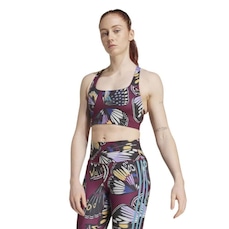 Top adidas Farm Suporte Médio Feminino