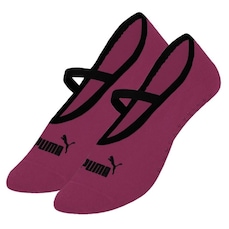 Meia Puma Sapatilha Pilates Antiderrapante Feminina