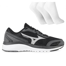 Tênis Mizuno Raijuu 2 + 3 Pares de Meias Masculino