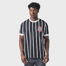 Camiseta Corinthians Coimbra Retrô Democracia Unissex
