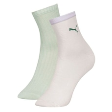 Kit 2 Pares de Meias Cano Médio Puma Esportiva Feminina