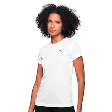Camiseta Puma Ess Logo Poly Feminina