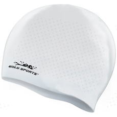 Touca de Natação Gold Sports Massagem De Silicone