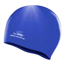 Touca de Natação Gold Sports Pro De Silicone Adulo