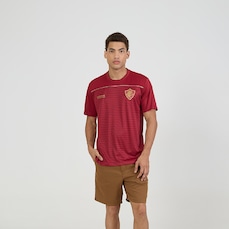 Camisa Do Fluminense Fulgor Grená Braziline Masculino