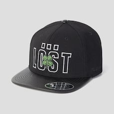 Bone Aba Reta Strap Back Fitão Lost Good Luck Lost Unissex