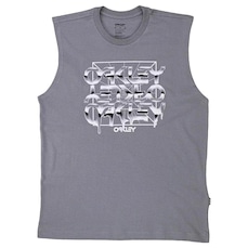 Camiseta Regata Oakley B1B Melted Metal SM26 Masculina