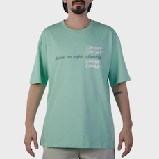 Camiseta Oakley Unfair Advantage Fresh Mint Masculina