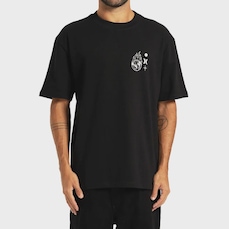 Camiseta Especial MaxFit Hurley Letters Masculina