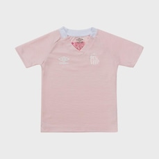 Camisa do Santos 25/26 Infantil Umbro Outubro Rosa