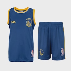 Kit Uniforme Braziline Golden State Warriors Infantil