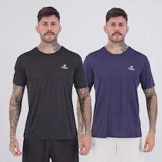 Kit 2 Camisetas Topper Spirit Masculinas