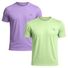 Kit 2 Camisetas Diadora Small Logo Masculina