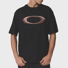 Camiseta Masculina Oakley Ellipse Magma Blackout Masculino