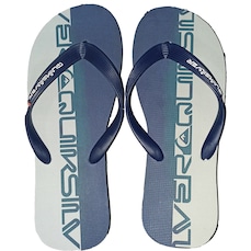 Chinelo Quiksilver Molokai Wordblock Masculino