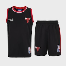 Kit Uniforme Braziline Chicago Bulls Infantil