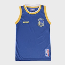 Camiseta Regata Braziline Golden State Warriors Blooming Infantil