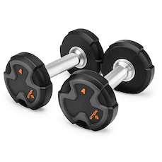 Kit 2 Halteres Dumbbell 4kg Vollo Musculação Academia Treino