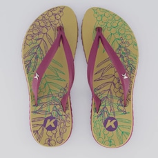 Chinelo Kenner Ibiza Açaí Feminino