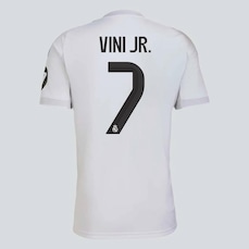 Camisa Real Madrid CF Home 25/26 7 Vini Jr adidas Masculina