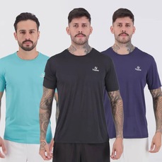 Kit 3 Camisetas Topper Spirit Masculina