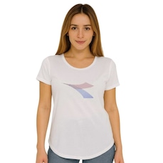 Camiseta Diadora Big Logo Movimento Feminina